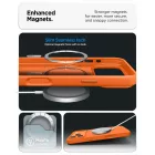 iPhone 17 Pro Tok - Spigen Silicone Fit MagFit - Narancs