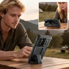 Samsung Galaxy A36 / A37 5G Tok - Tech-Protect Kevlar Cam+ - Fekete