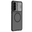 Samsung Galaxy A57 5G Tok - Nillkin CamShield Pro Magnetic - Áttetsző-Fekete
