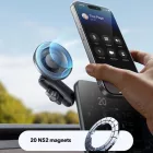 ESR OmniLock MagSafe Autós Tartó - Tapadókorongos - Fekete