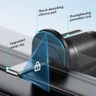 ESR OmniLock MagSafe Mágneses Autós Tartó - Szellőzőrácsba - Fekete
