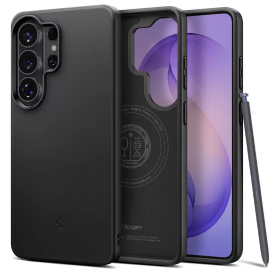Samsung Galaxy S26 Ultra Tok - Spigen Thin Fit MagFit - Fekete