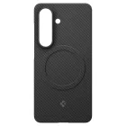 Samsung Galaxy S26 Tok - Spigen AirSkin Aramid MagFit - Fekete