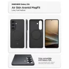 Samsung Galaxy S26 Tok - Spigen AirSkin Aramid MagFit - Fekete