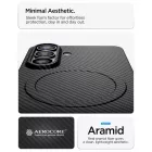 Samsung Galaxy S26 Tok - Spigen AirSkin Aramid MagFit - Fekete