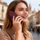 Samsung Galaxy A57 5G Tok - Tech-Protect Smart Wallet - Burgundi