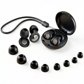 Tech-Protect QuietFit Szilikon Füldugók - Fekete