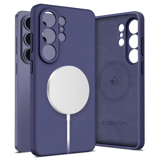 Samsung Galaxy S26 Ultra Tok - Tech-Protect Silicone MagSafe - Lila