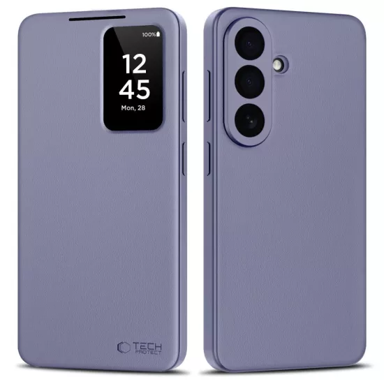 Samsung Galaxy A57 5G Tok - Tech-Protect Smart Wallet - Lila