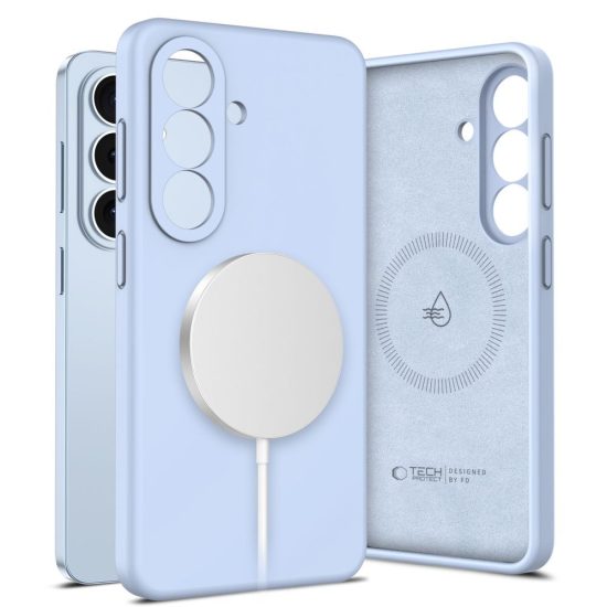 Samsung Galaxy S26 Tok - Tech-Protect Silicone MagSafe - Kék