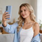 Samsung Galaxy S26 Tok - Tech-Protect Silicone MagSafe - Kék