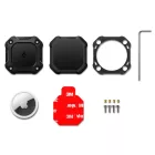 Apple AirTag 1 / 2 Tok - Spigen Tough Armor - Fekete x 4 db