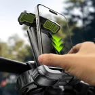 Tech-Protect V6 Kormányra Szerelhető Telefontartó - Fekete