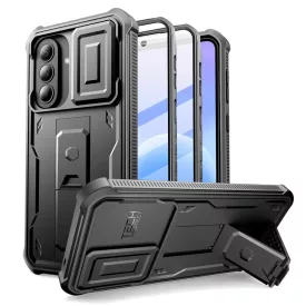   Samsung Galaxy A57 5G Tok - Tech-Protect Kevlar Cam+ - Fekete