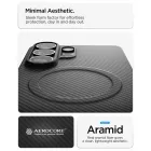 Samsung Galaxy S26 Ultra Tok - Spigen AirSkin Aramid MagFit - Fekete