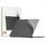 MacBook Air 13" M2-M5 (2023-2026) Tok - Tech-Protect Softshell - Áttetsző-Fekete