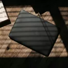 MacBook Air 13" M2-M5 (2023-2026) Tok - Tech-Protect Softshell - Áttetsző-Fekete