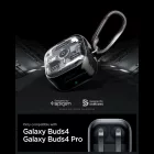 Samsung Galaxy Buds 4 / 4 Pro Tok - Spigen Ultra Hybrid Zero One - Fekete