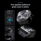 Samsung Galaxy Buds 4 / 4 Pro Tok - Spigen Ultra Hybrid Zero One - Fekete