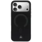 iPhone 17 Pro Tok - Mercedes Leather 3D MagSafe - Fekete