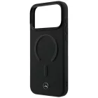 iPhone 17 Pro Max Tok - Mercedes Leather 3D MagSafe - Fekete