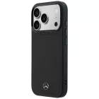 iPhone 17 Pro Tok - Mercedes Leather Mesh Bow Line MagSafe - Fekete