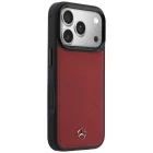 iPhone 17 Pro Max Tok - Mercedes Leather Mesh Bow Line MagSafe - Piros