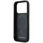 iPhone 17 Pro Max Tok - Mercedes Leather Crossed Lines MagSafe - Piros