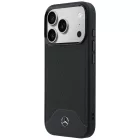 iPhone 17 Pro Max Tok - Mercedes Leather Wood Effect and Curve MagSafe - Fekete