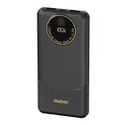 Dudao K12 Power Bank 10000mAh PD 22.5W - 2x USB-A + USB-C - Fekete
