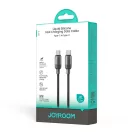 Joyroom S-A62 USB-C - USB-C Kábel - 1.2 m 60W PD - Fekete