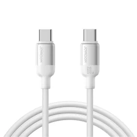 Joyroom S-A62 USB-C - USB-C Kábel - 1.2 m 60W PD - Fehér