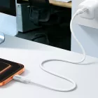Joyroom S-A62 USB-C - USB-C Kábel - 1.2 m 60W PD - Fehér