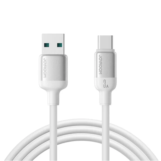 Joyroom S-A62 USB-A - USB-C Kábel - 1.2m 3A - Fehér