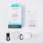 Joyroom JR-FB1 Funpods Bluetooth 6.0 In-Ear TWS Fülhallgató - Fehér