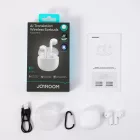 Joyroom JR-FB1 Funpods Bluetooth 6.0 TWS Fülhallgató + AI - Fehér