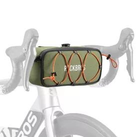   Rockbros TL001 ROAD TO SKY Vízálló Kerékpáros Kormánytáska 1.9L - Zöld