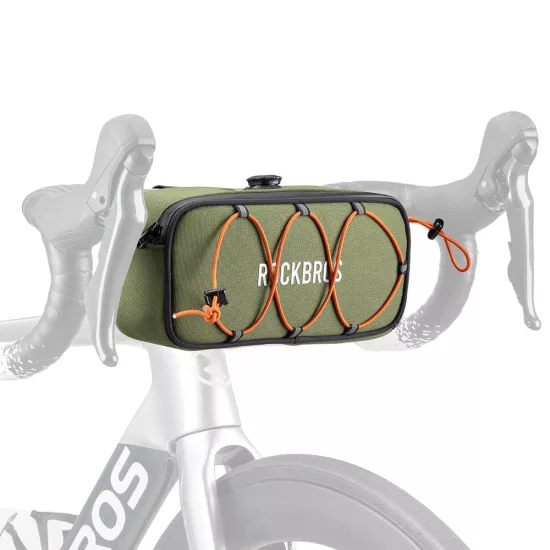 Rockbros TL001 ROAD TO SKY Vízálló Kerékpáros Kormánytáska 1.9L - Zöld