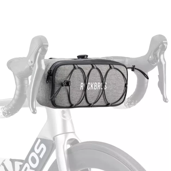 Rockbros TL001 ROAD TO SKY Vízálló Kerékpáros Kormánytáska 1.9L - Szürke
