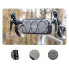 Rockbros TL001 ROAD TO SKY Vízálló Kerékpáros Kormánytáska 1.9L - Szürke