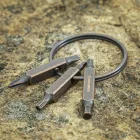 Rockbros ROAD TO SKY 6 az 1-ben Kulcstartó Multitool - Barna
