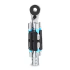 Rockbros TG-8601 Kerékpáros Multifunkciós Szerszámkészlet S2 Racsnis Fogantyúval - Fekete