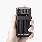 Rockbros LKXR2010 Összecsukható Kerékpárzár - Fekete