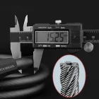 Rockbros RKS507 Kerékpárzár - 5 Számjegyes - Acél Kábel 180 cm - Fekete