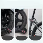 Rockbros RKS507 Kerékpárzár - 5 Számjegyes - Acél Kábel 180 cm - Fekete