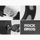 Rockbros Lánczár Robogókhoz és Kerékpárokhoz - Fekete