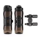 Rockbros S550H-1 Hőszigetelt Kulacs Mágneses Tartóval és Rögzítőpánttal - 0.7L - Fekete