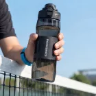 Rockbros S550H-1 Hőszigetelt Kulacs Mágneses Tartóval és Rögzítőpánttal - 0.7L - Fekete