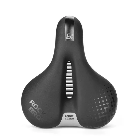 Rockbros 6876 Kényelmes Ergonomikus Kerékpárnyereg - Fekete