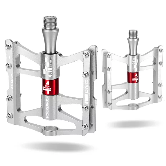 Rockbros JT410 4.10 4 Csapágyas Kerékpár Pedál Szett - Ezüst